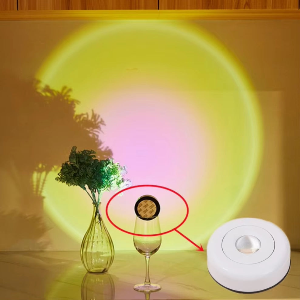 Battery-Powered Stick-On Lamps